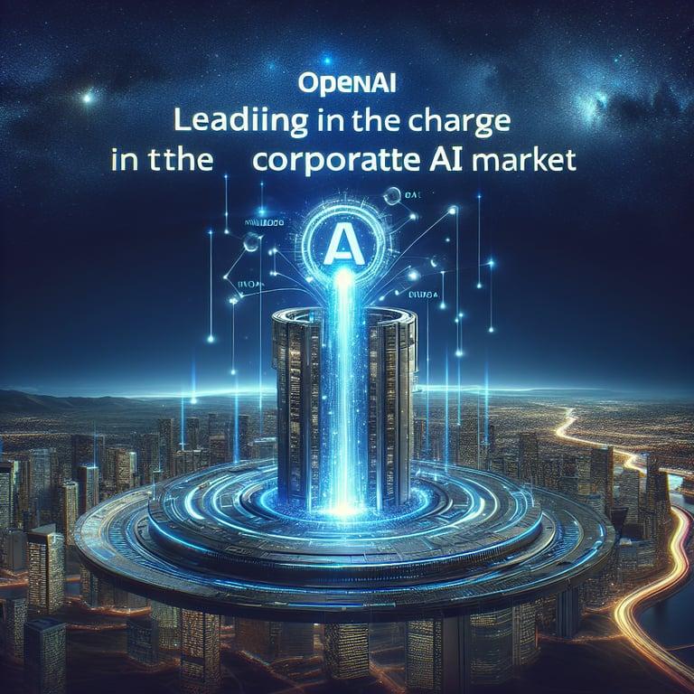 Banner for OpenAI: Leading the Charge in Corporate AI Market