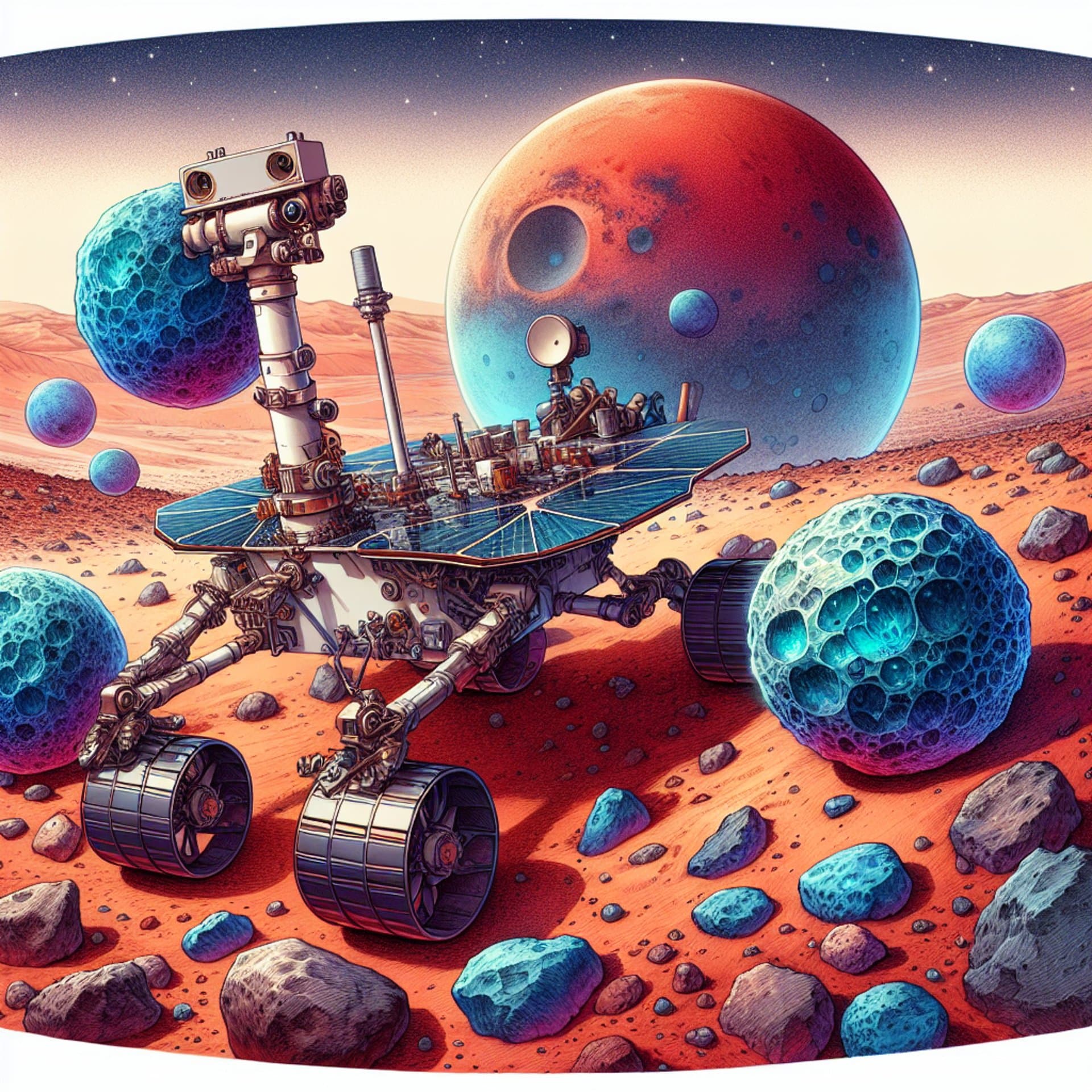 Mars is Not Just Red: NASA’s Perseverance Unveils Stunning Blue Rocks!