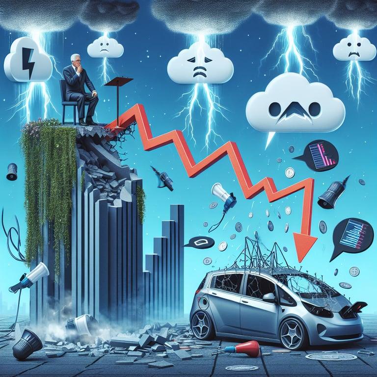 Banner for Tesla's Stocks Plummet Amidst Trump’s Criticism of Musk: What’s Next?
