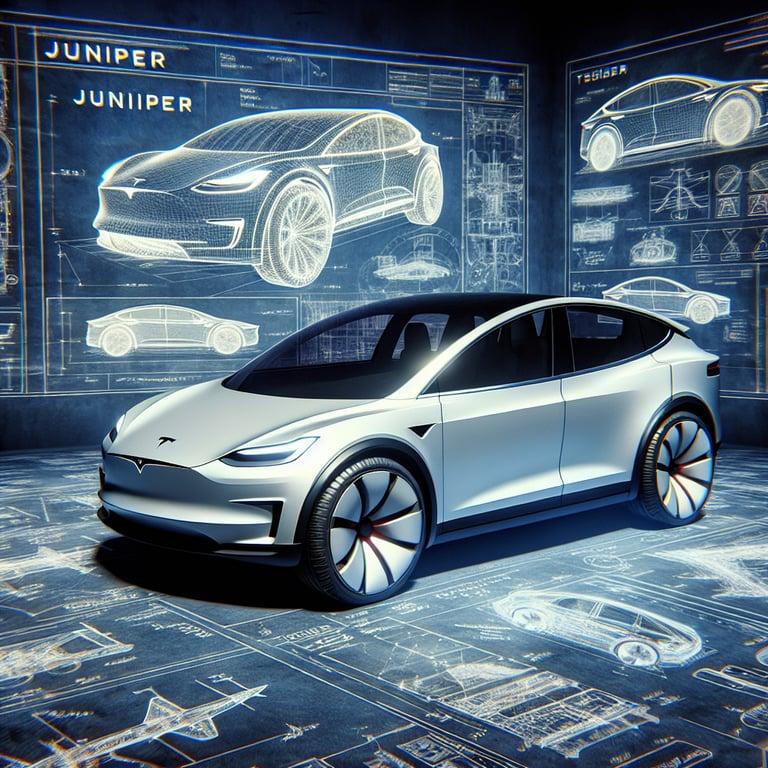Revamped 2025 Tesla Model Y 'Juniper' Spotted in Leaks What to Expect