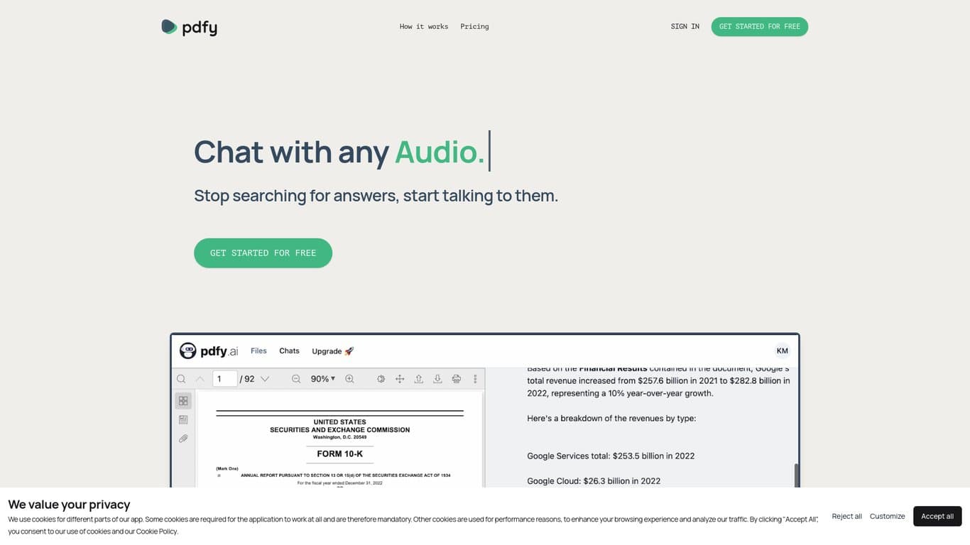pdfy.ai screenshot