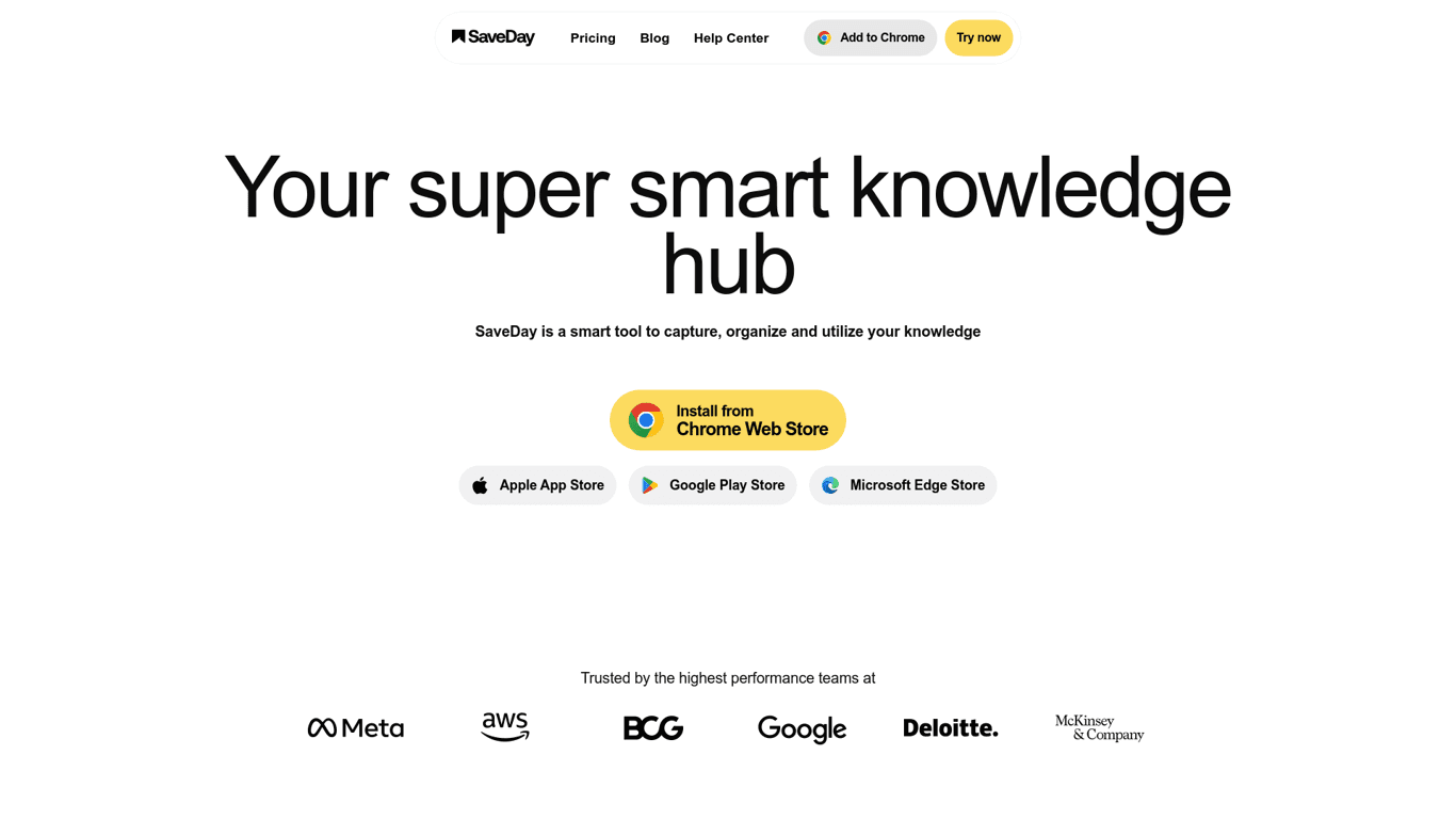 SaveDay screenshot