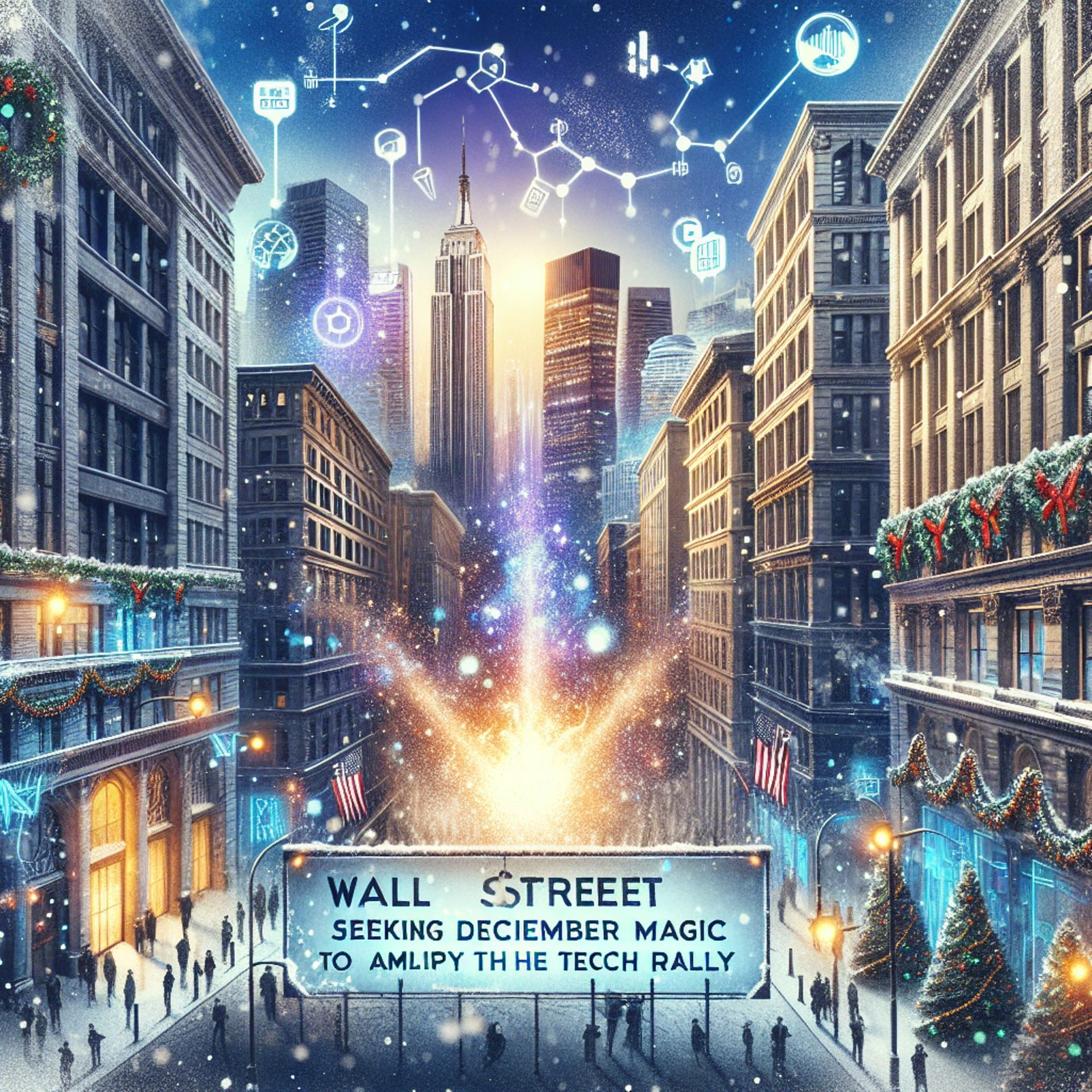 Wall Street Seeks December Magic to Boost Tech Rally