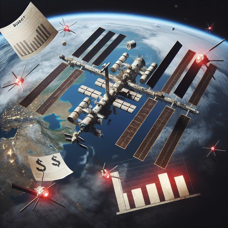 Banner for NASA Sounds the Alarm: ISS Faces Increasing Risks Amid Aging Infrastructure and Budget Woes