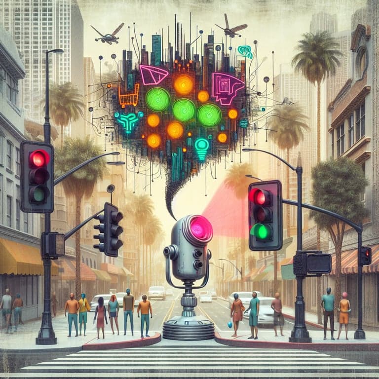 Banner for Hackers Hijack Crosswalks with AI Voices of Musk and Zuckerberg in Californian Prank