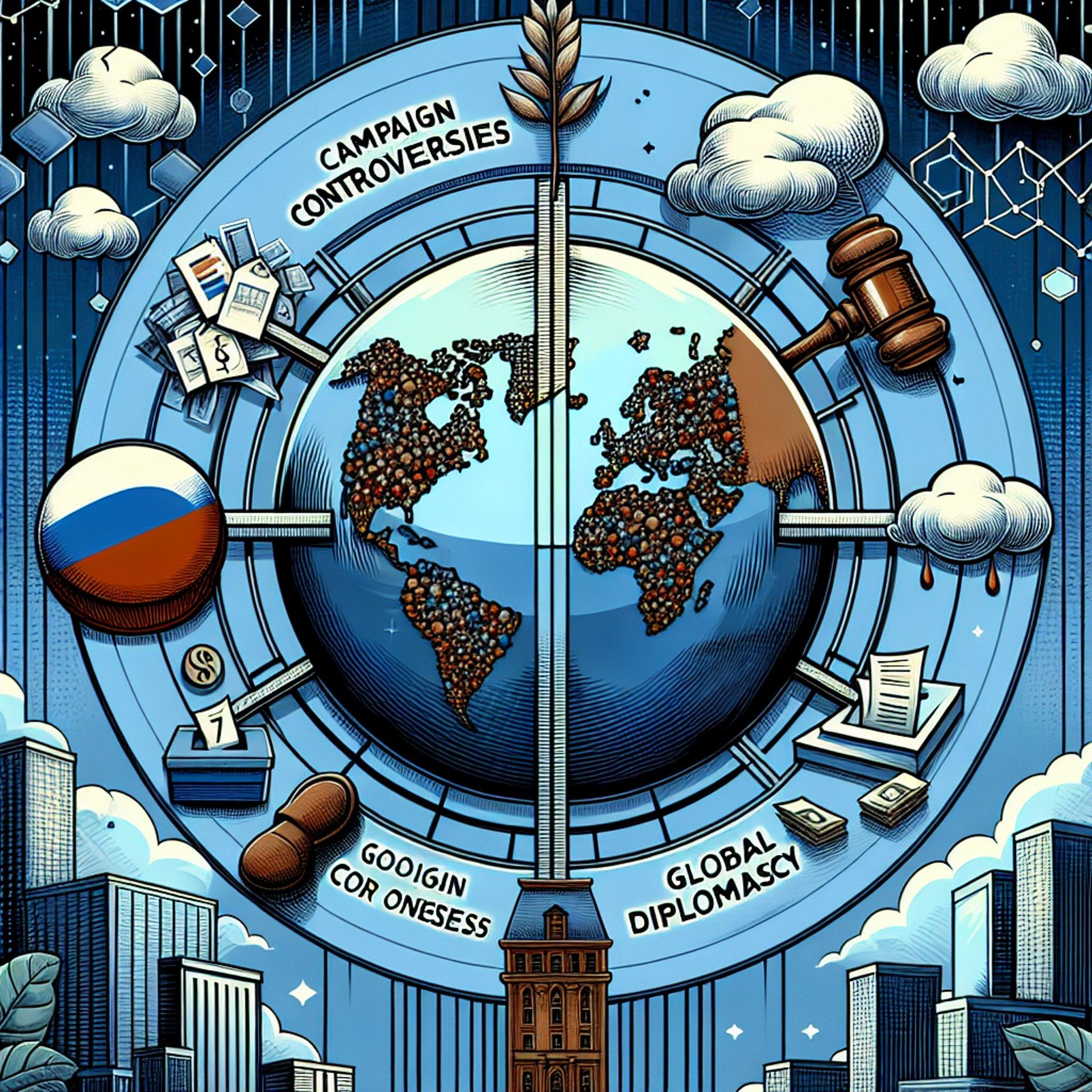 Banner for Elon Musk's Political Paradox: Campaign Controversies and Global Diplomacy