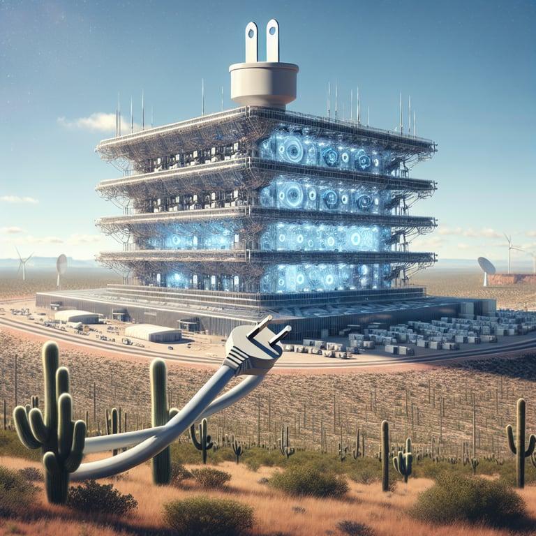 Banner for OpenAI's New AI Hub in Texas: The Power-Hungry Giant!