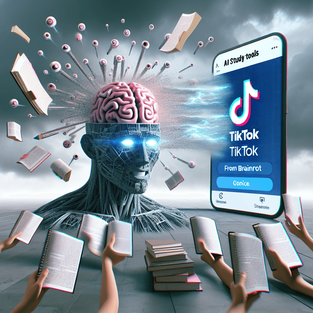 AI Study Tools' Storm TikTok: From 'PDF to Brainrot'!