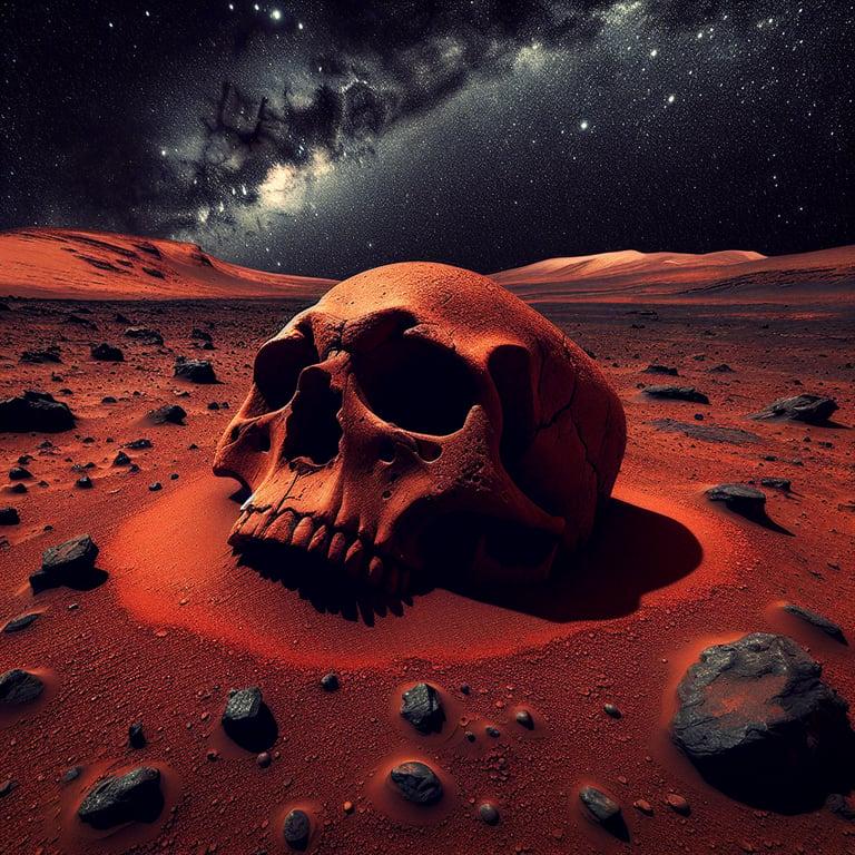 Banner for NASA's Perplexing 'Skull Hill' Rock Discovery on Mars: A Galactic Mystery!