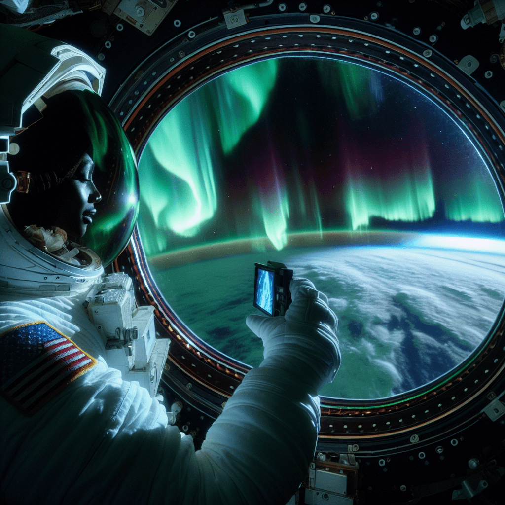 NASA Astronaut Captures Stunning Aurora Borealis from ISS