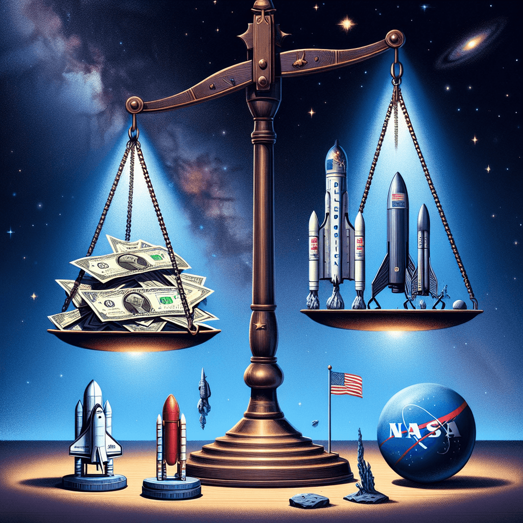 Banner for NASA's Budget Woes: The Stakes for SpaceX, Blue Origin, and U.S. Space Leadership