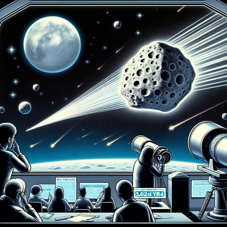 Banner for Asteroid 2024 YR4: Should We Intervene Before It Clashes with the Moon?