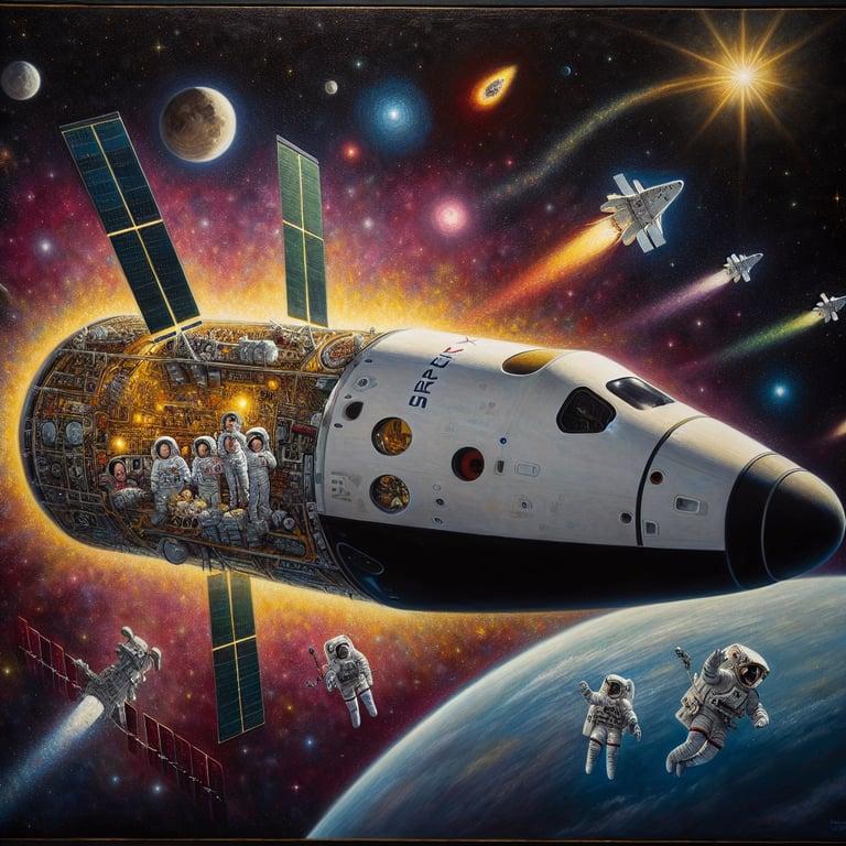 Banner for SpaceX Crew Dragon's Stellar Performance: Delivering Fresh Faces to ISS