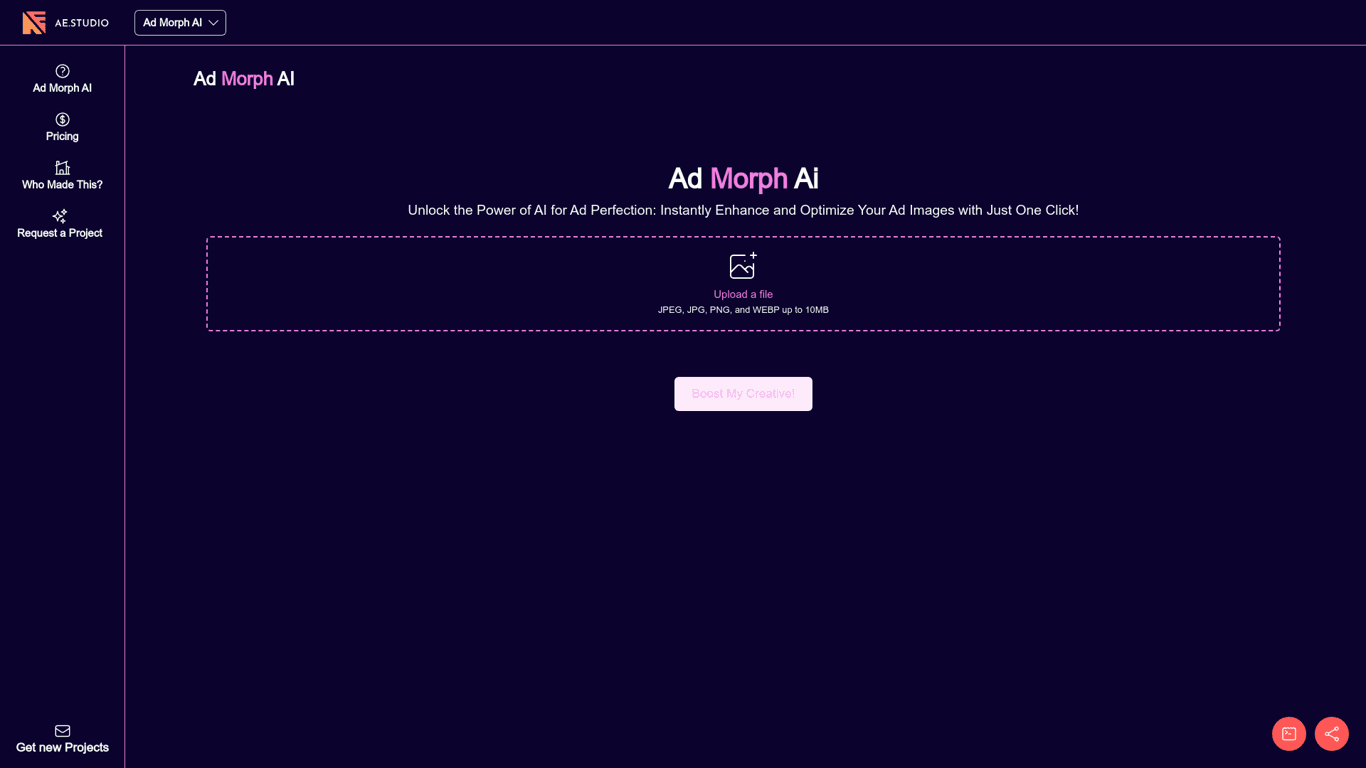 Ad Morph screenshot