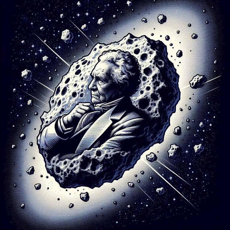 Banner for Ted Stryk's Stellar Achievement: An Asteroid Named in Honor of His NASA Contributions