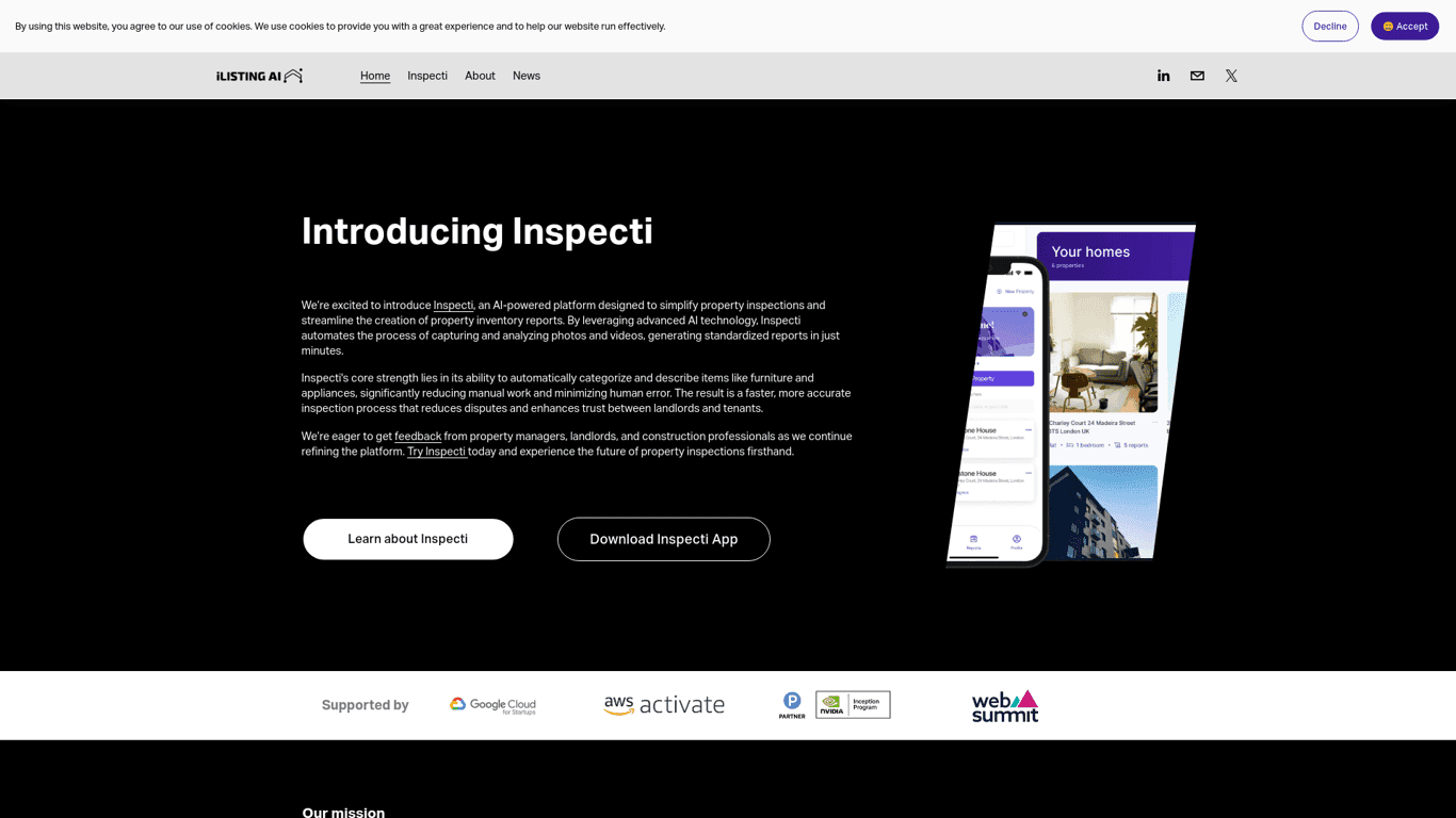 iListing AI screenshot