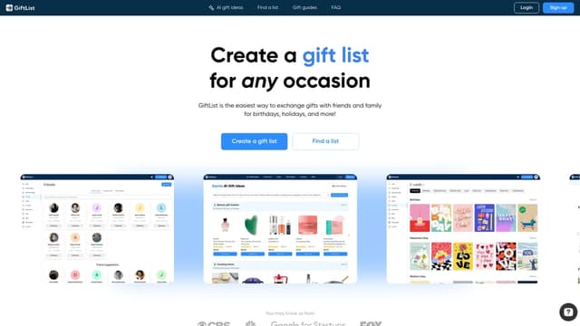 Thumbnail image for GiftList