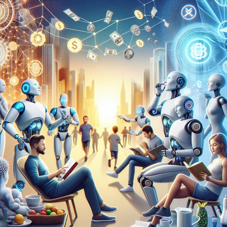 Banner for Elon Musk's Bold AI Prediction: Work Optional and Money Obsolete in Just Two Decades?