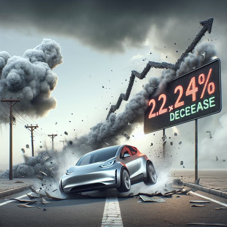 Tesla Hits a Speed Bump: Stock Drops 2.24% Amidst FSD Probes & Market Jitters