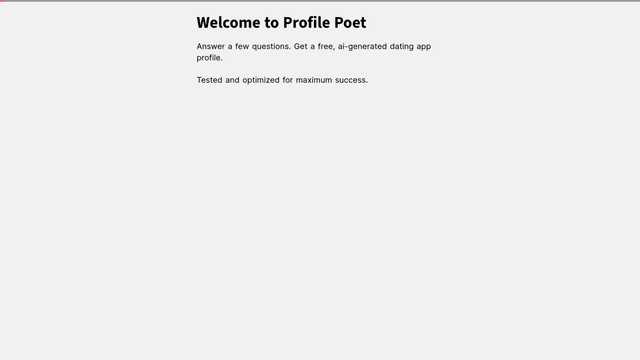 Thumbnail image for Profile Creator