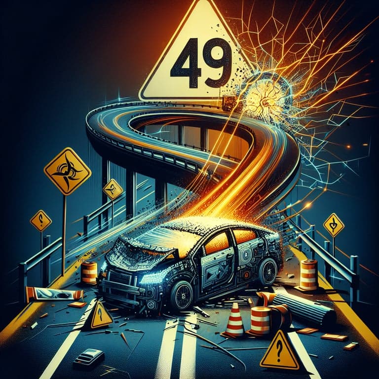 Banner for Tragic Tesla Crash on Highway 49 Sparks Safety Concerns