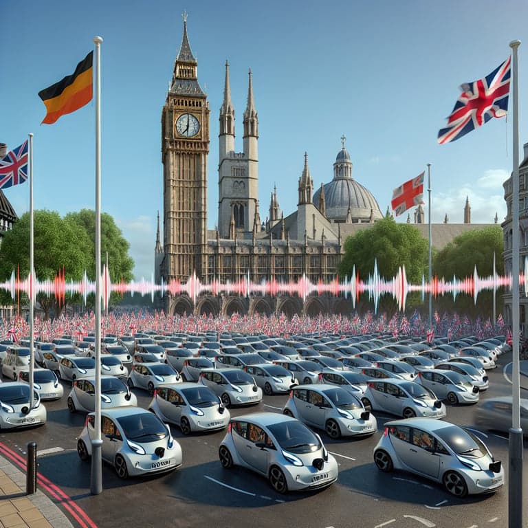 Tesla Drivers Join London Protest: A Honk Heard 'Round the World!