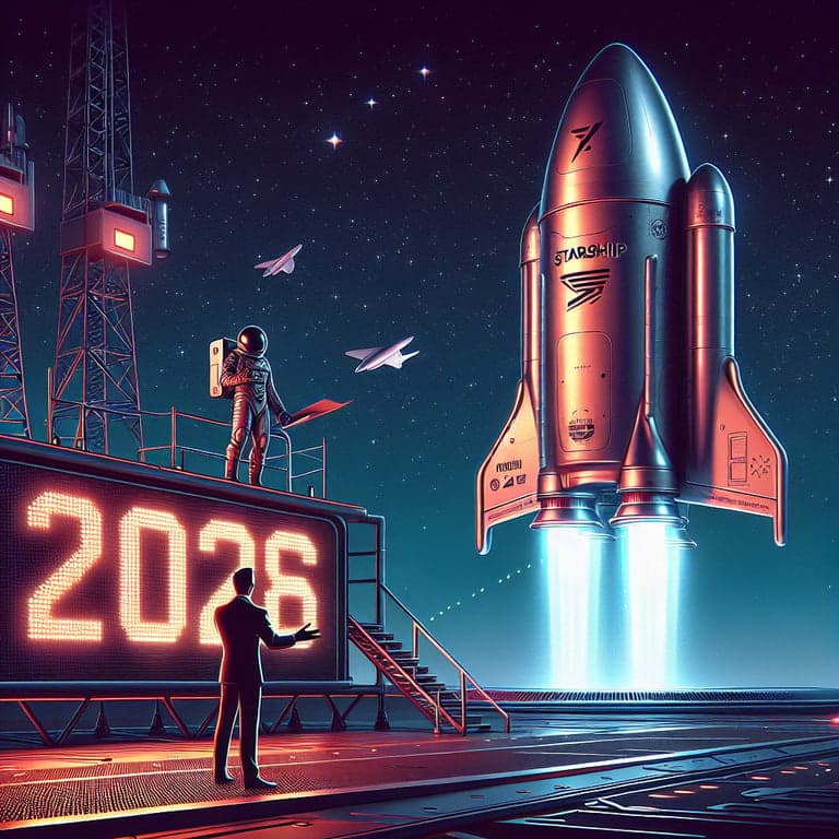 Banner for Elon Musk Announces Starship V3 Launch Set for March 2026!