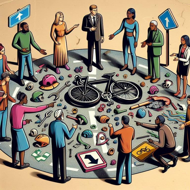Banner for Bicyclist's Tragic Accident Sparks Road Safety Discussions in Webster