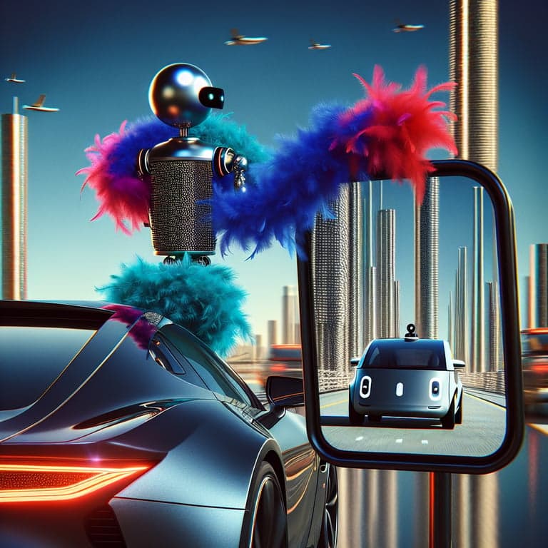 Banner for Elon Musk Ruffles Feathers, Claims Waymo is in Tesla's Rearview Mirror in Robotaxi Race