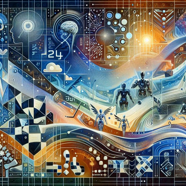 Banner for 2024 Declared the 'Year of AI': Embracing the Changes and Challenges Ahead!