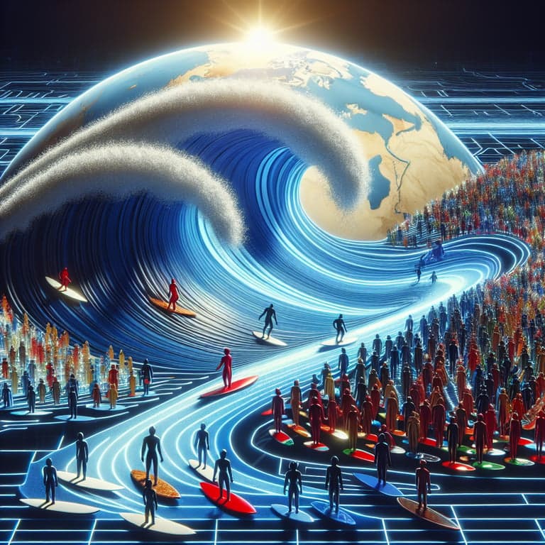 Banner for China's AI Revolution: 1.125 Billion Internet Users Ride the Generative AI Wave