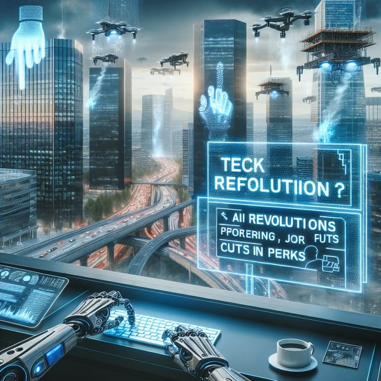 Tech Industry Faces 2025 Turmoil: Layoffs, Perk Cuts, and AI Revolution