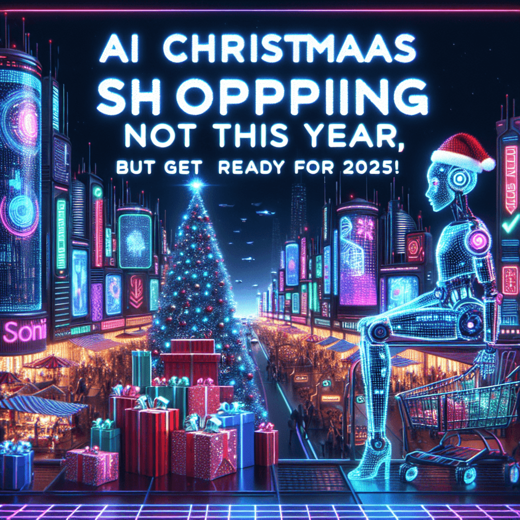 Banner for AI Christmas Shopping: Not This Year, But Get Ready for 2025!