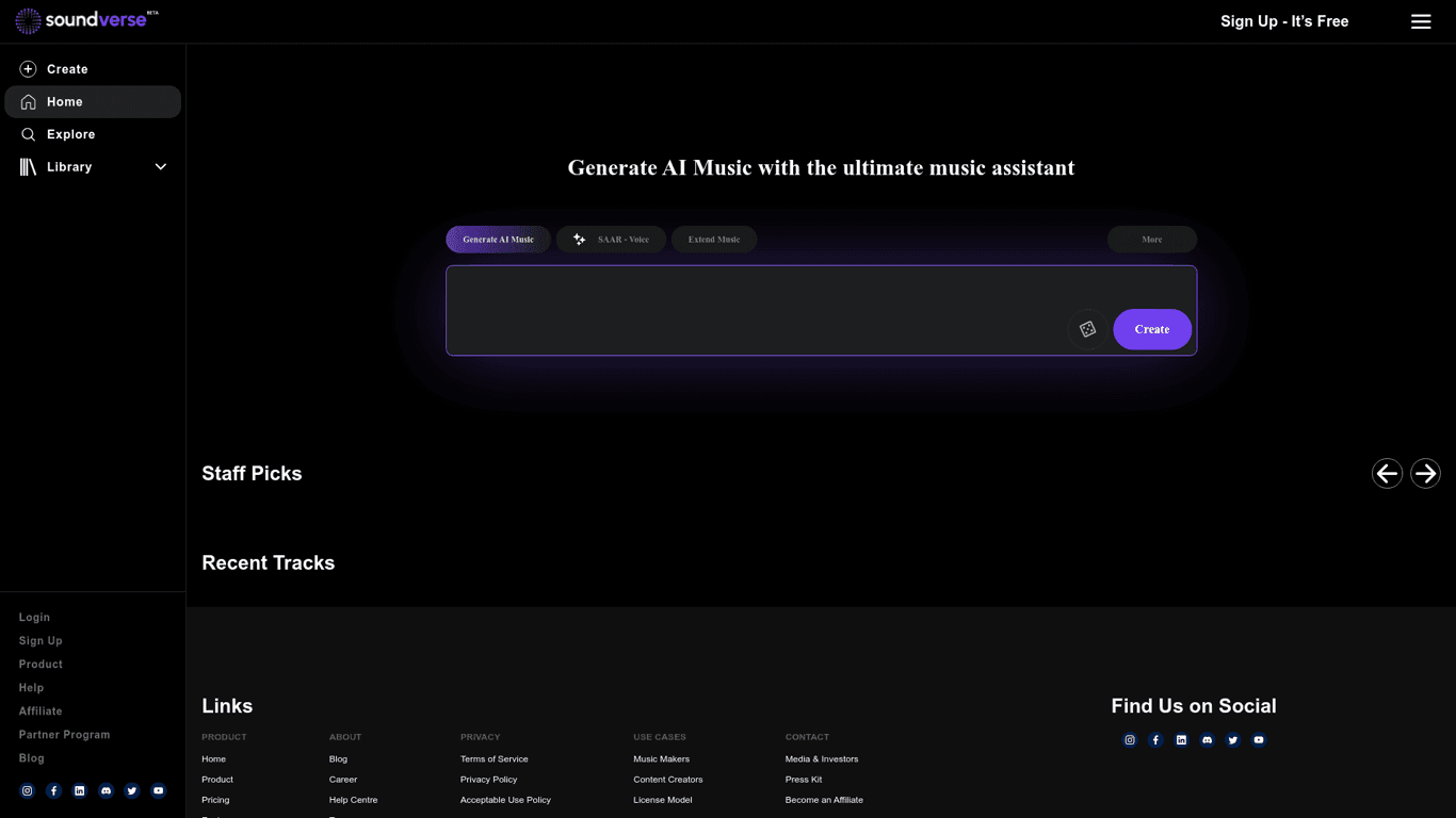 SoundVerse screenshot