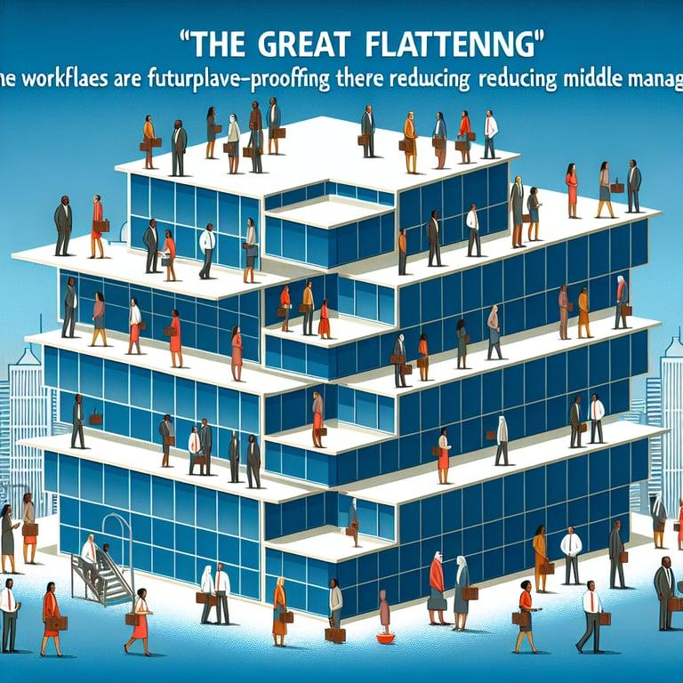 Banner for Unpacking 'The Great Flattening': How Workplaces Are Future-Proofing by Cutting Middle Management