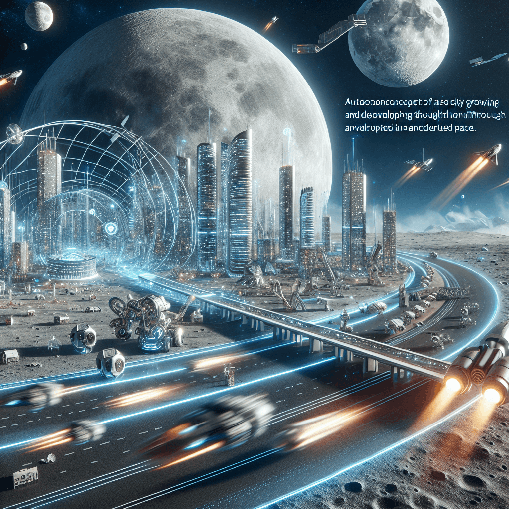 SpaceX Takes the Fast Lane to the Moon: Musk Aims for a 'Self-Growing City'