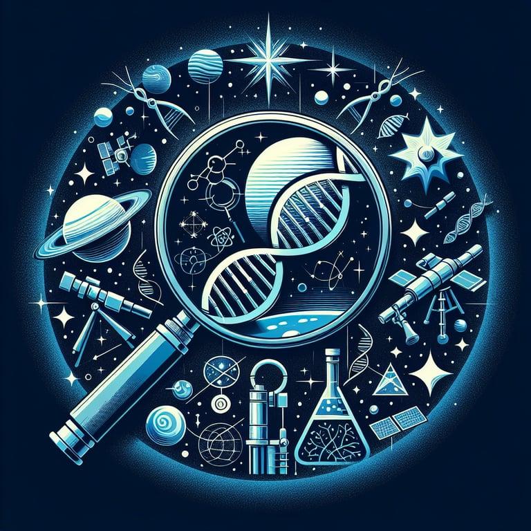 Banner for NASA's Spaceline Current Awareness List: A Dive into Space Life Science Research