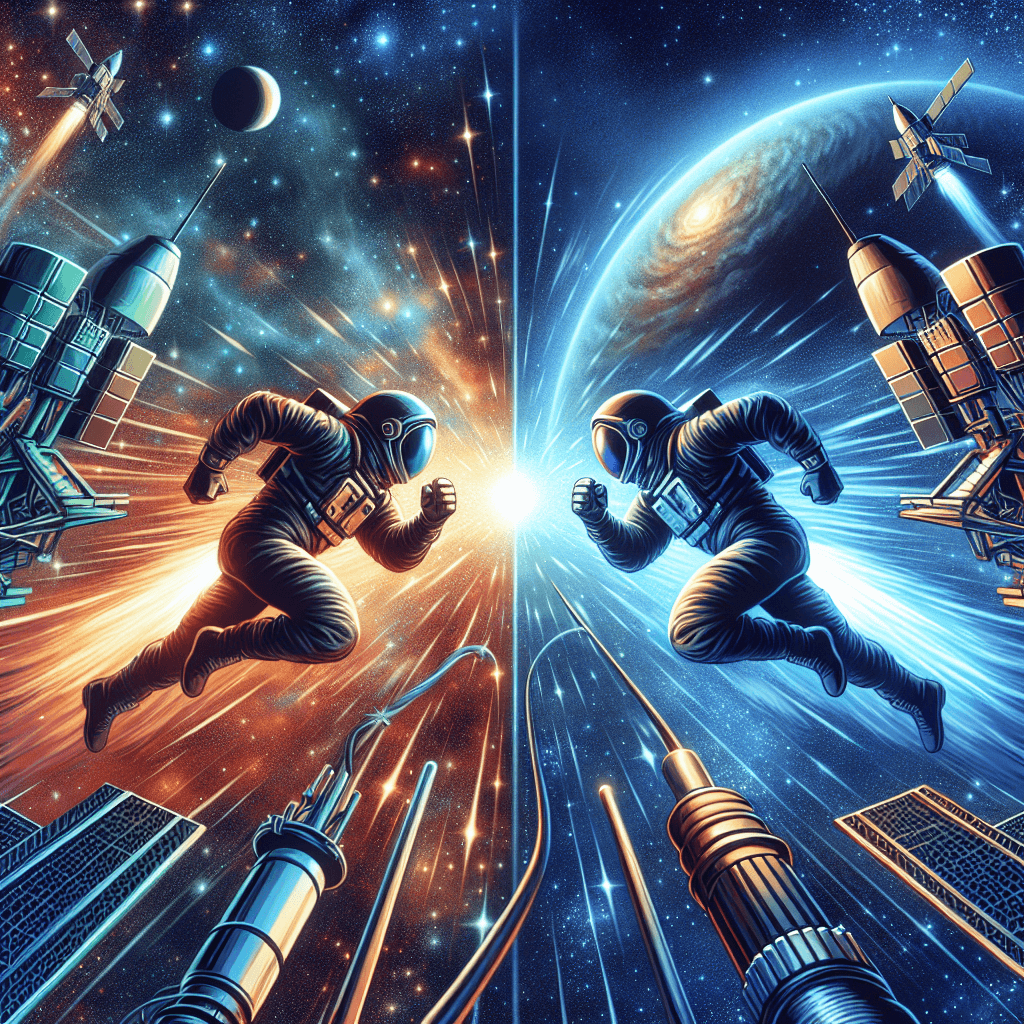 Banner for Battle for Space: Musk vs. Bezos on the Final Frontier