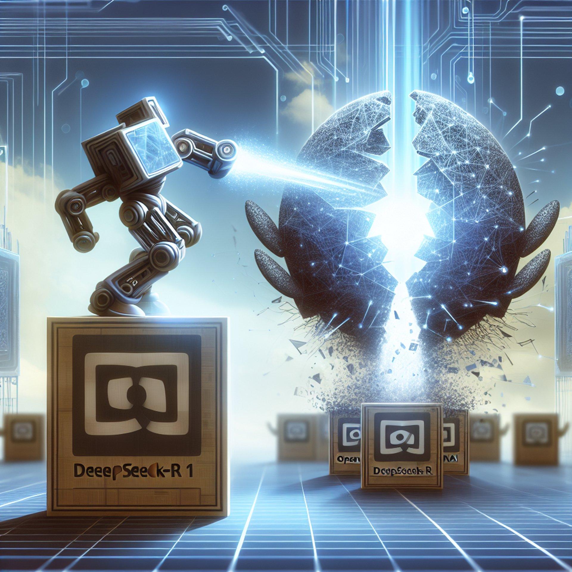 Banner for DeepSeek-R1: The Open-Source AI Challenger Shaking OpenAI's Dominance!