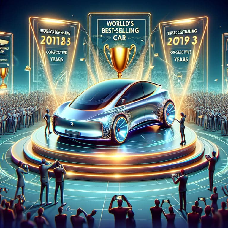 Tesla Model Y Emerges as World's Best-Selling Car for Third Consecutive Year