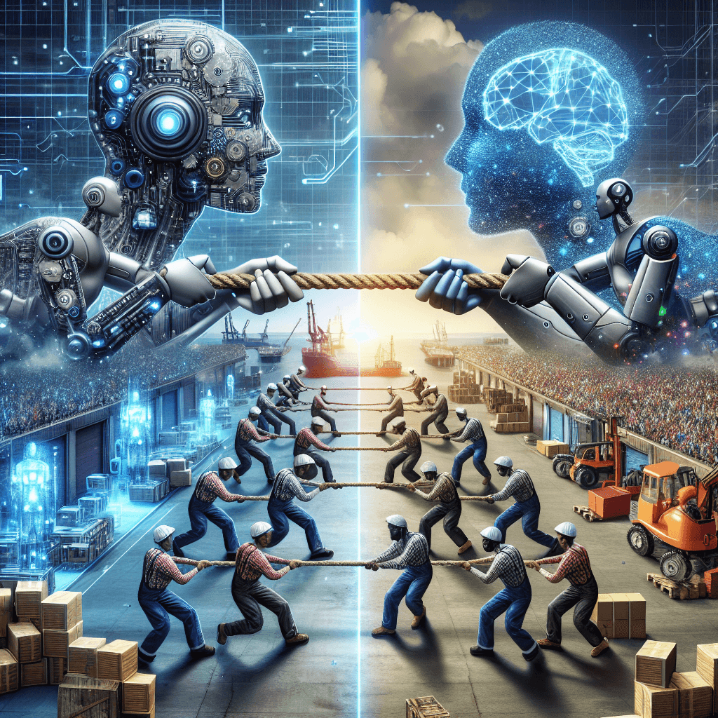 Tech vs. Touch: The Tug-of-War in Trade and Logistics