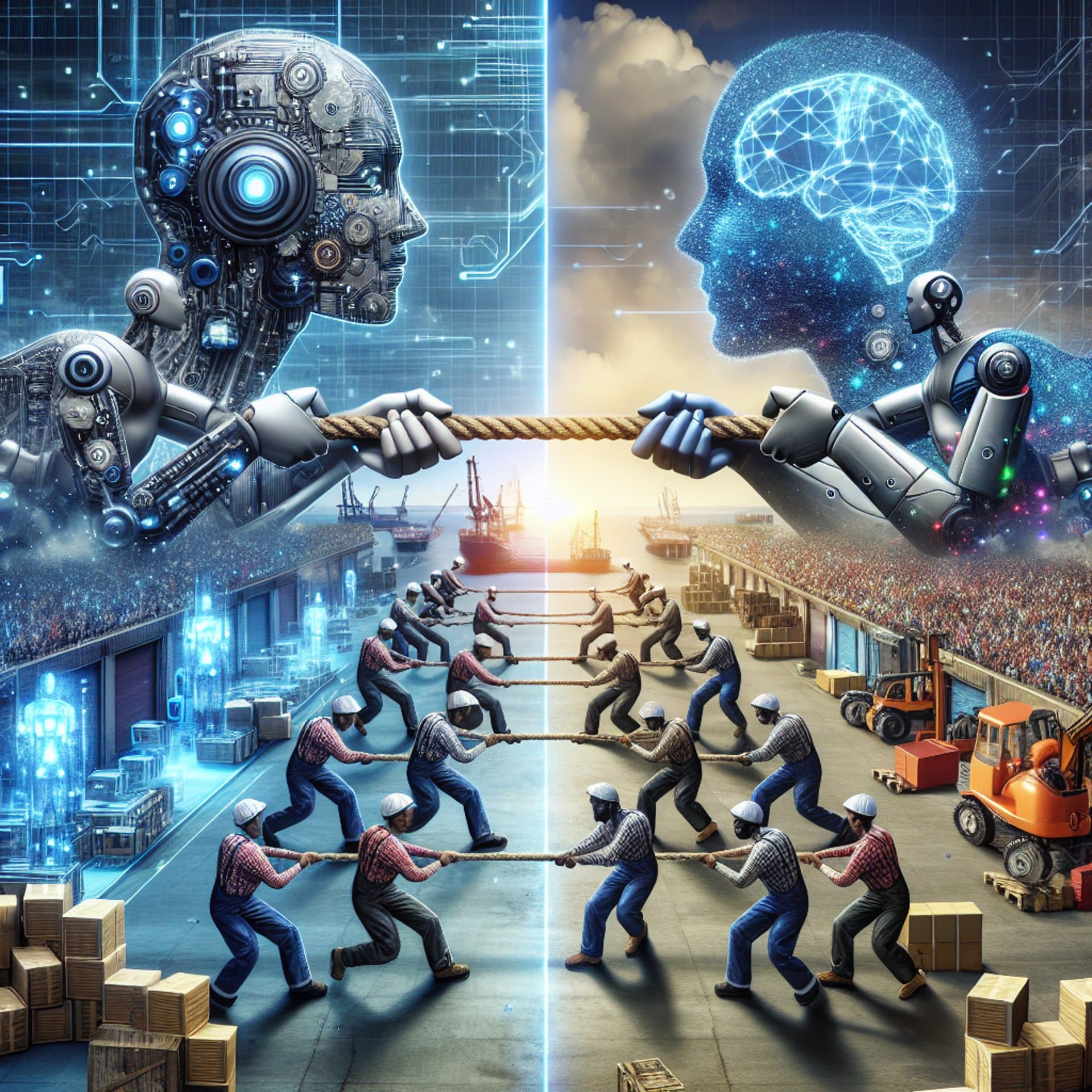 Banner for Tech vs. Touch: The Tug-of-War in Trade and Logistics