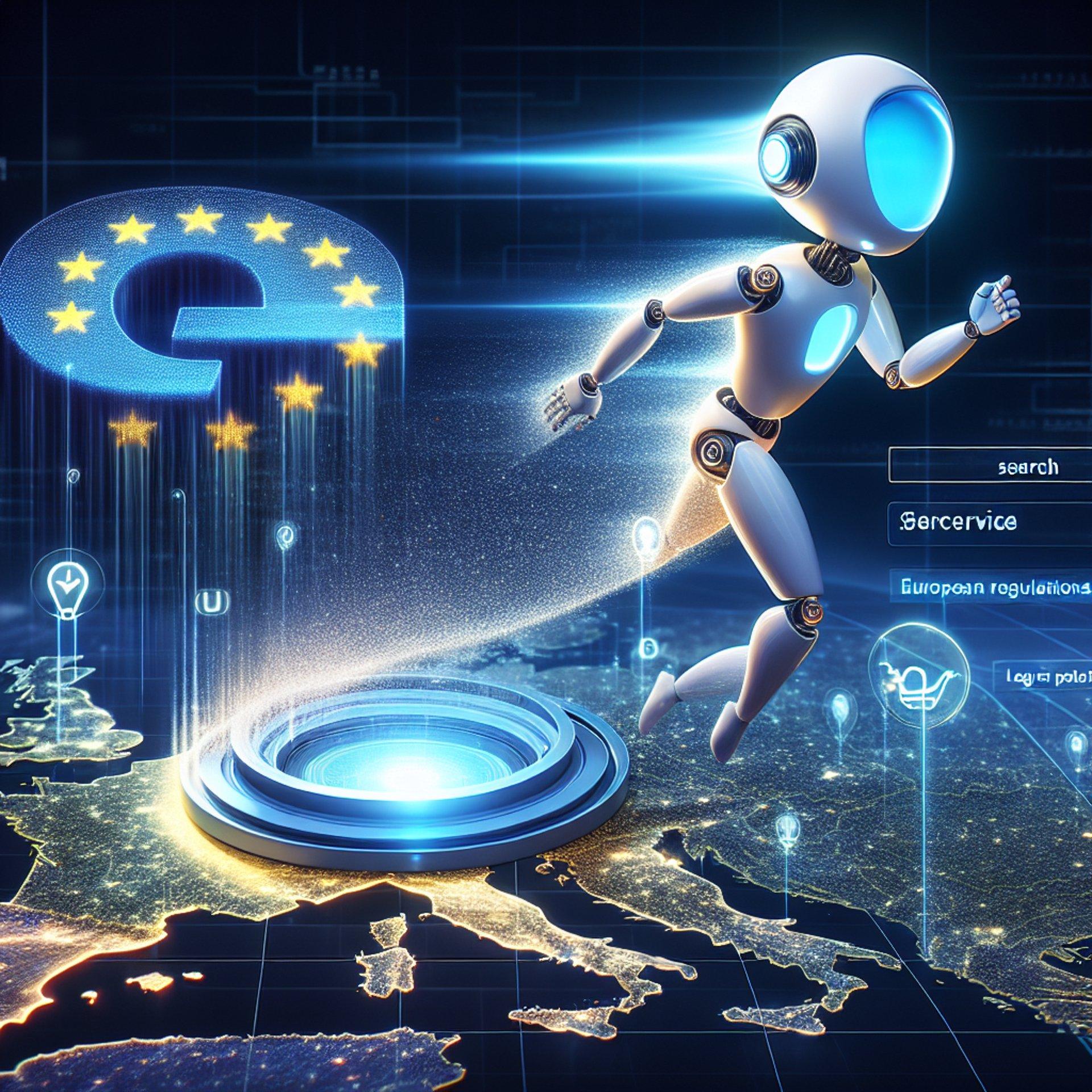 Banner for ChatGPT Rapidly Rises in Europe: OpenAI's Search Service Nears 'Very Large' Platform Status Under EU DSA
