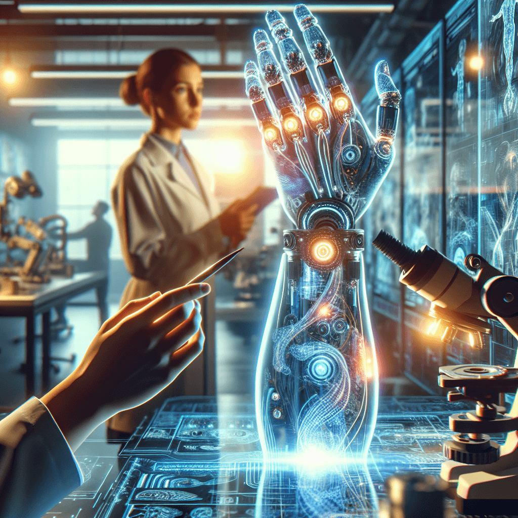 Sarah De Lagarde Makes History with AI-Powered Bionic Arm