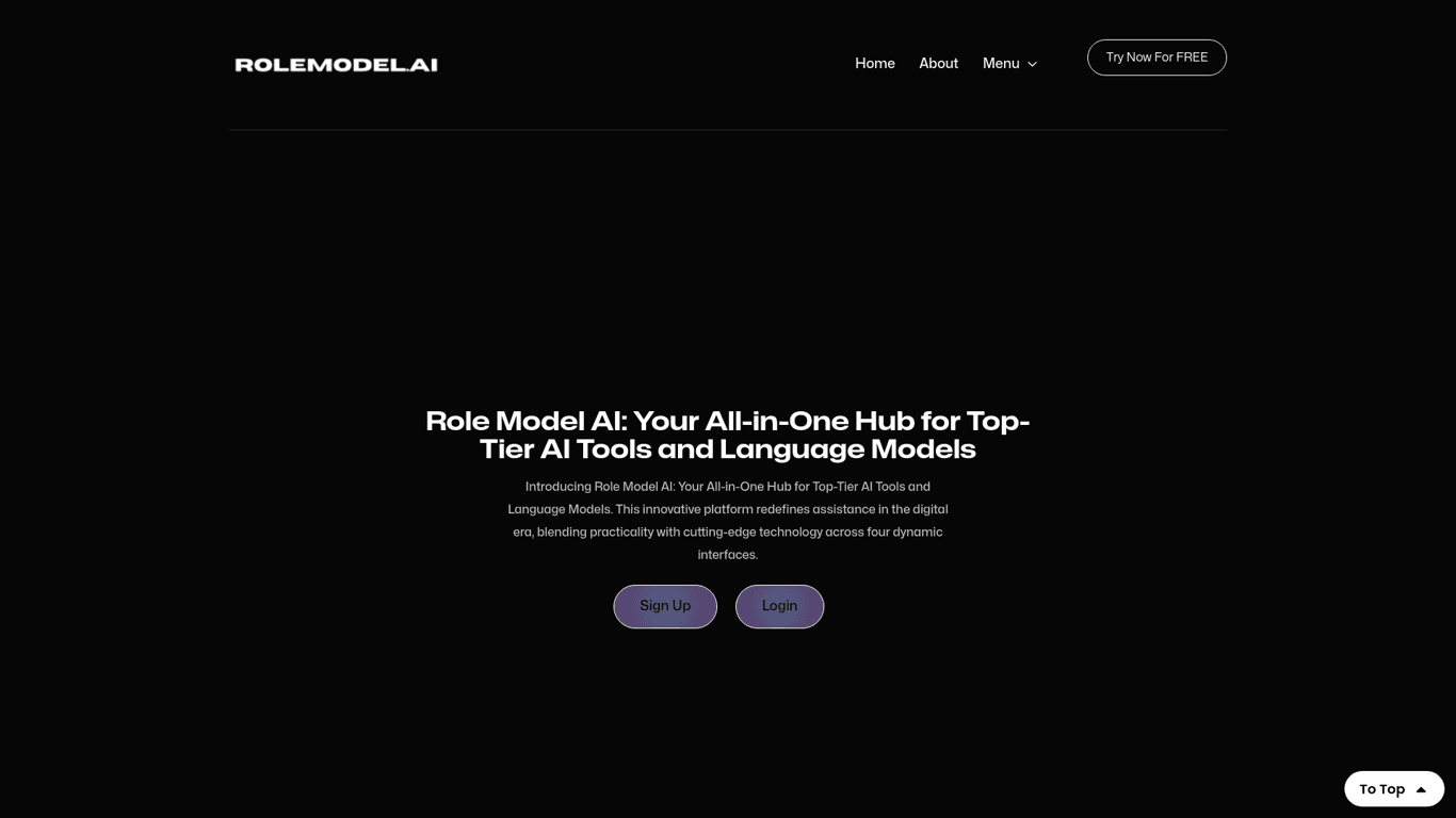 Role Model AI screenshot