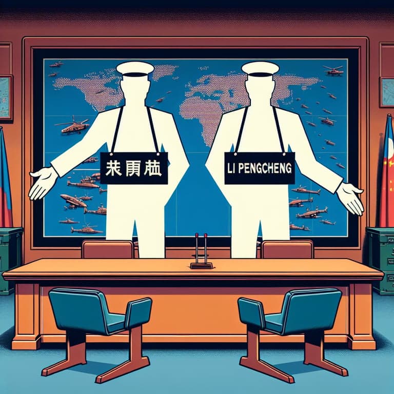 China's Defense Drama: Military Lawmakers You Haitao and Li Pengcheng Ousted!