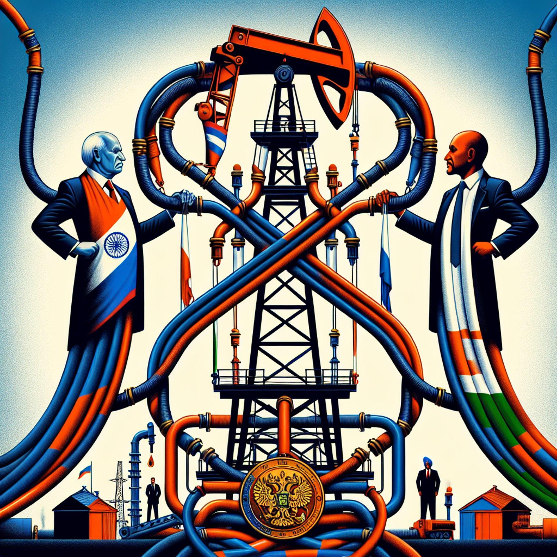 Banner for Peter Navarro vs. India: The Russian Oil Feud on X Takes a Twist