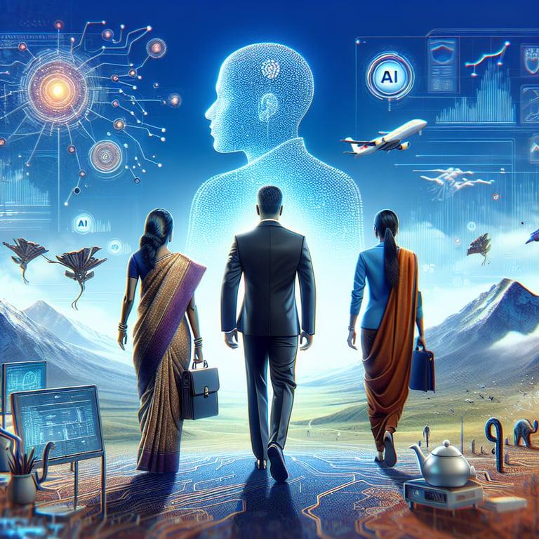 Banner for PM Modi Navigates AI Frontiers with Perplexity AI's CEO!