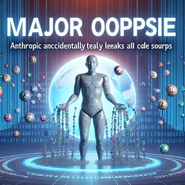 Banner for Major Oopsie: Anthropic Accidentally Leaks Claude Code AI Source