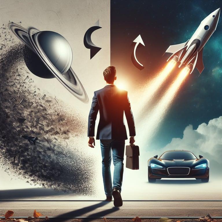 Banner for Elon Musk Dials Down Politics, Reignites Passion for Tesla and SpaceX
